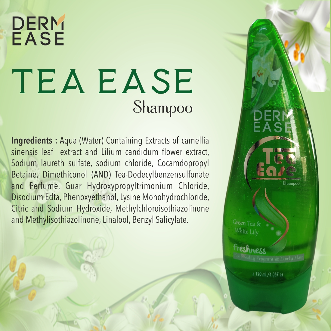 DERM EASE Tea Ease Shampoo Combo